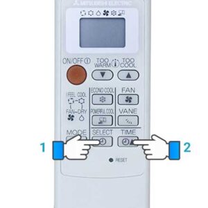 Điều khiển điều hoà mitsubishi